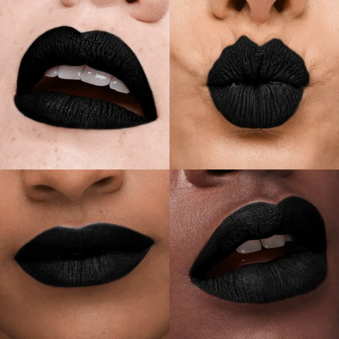 lasting matte veil liquid lip colour - 17 Black
