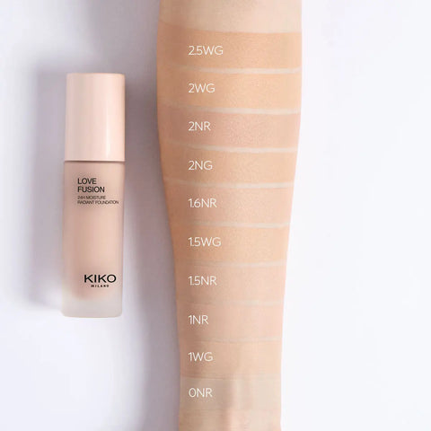 love fusion 24h moisture radiant foundation - 2WG Warm Gold